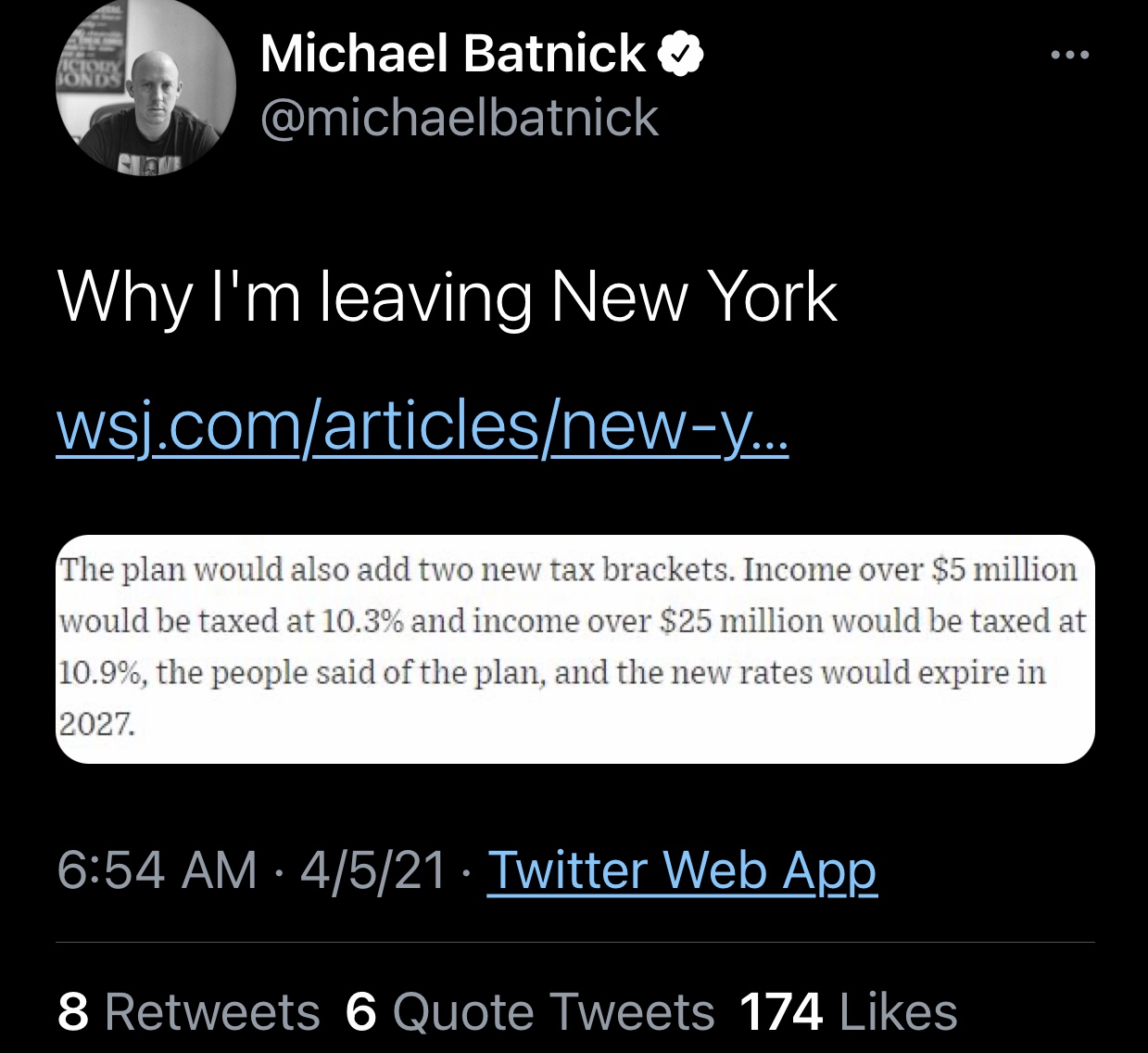 Michael Batnick very rich - How To Convince People You Are Middle Class When You're Actually Rich
