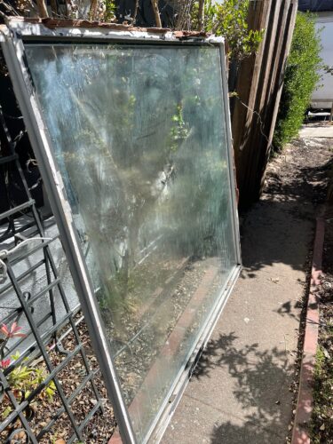 building a deck and replacing old window