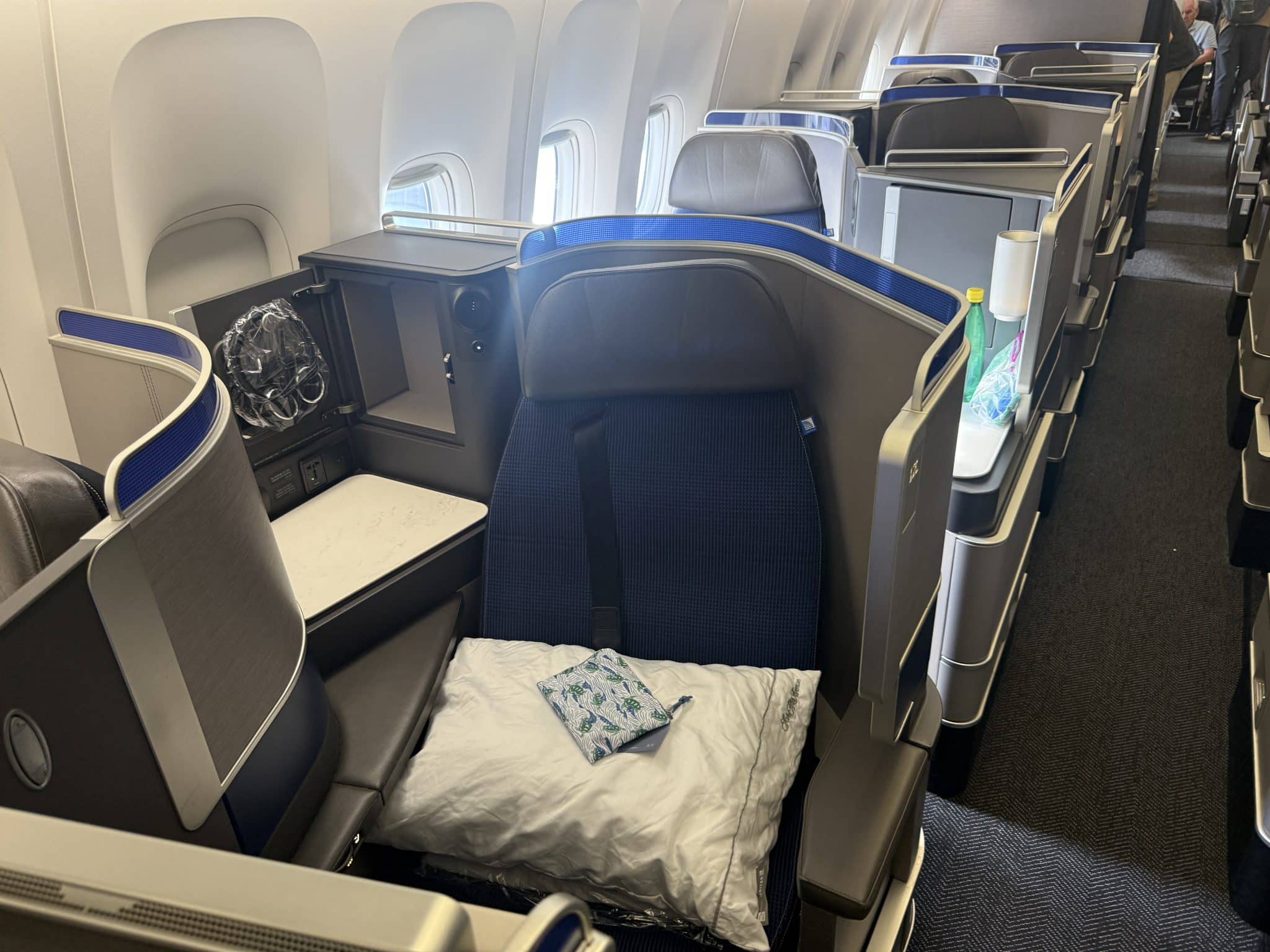 First class seat on Boeing 777-300ER is the best