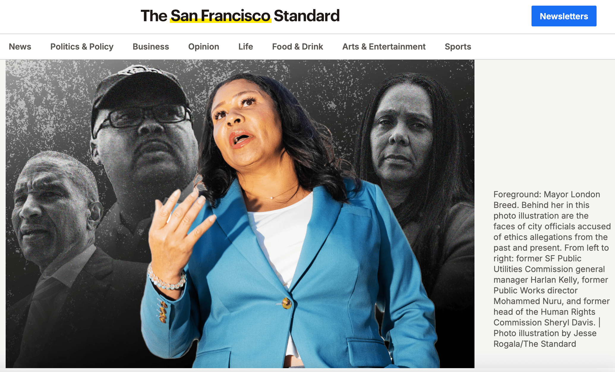Government Grift under London Breed highlighted by the San Franicsco Standard